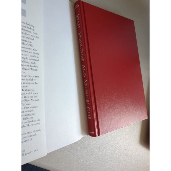 Steel Structure & Architecture Hardcover Book by Arne Petter Eggen 1989 - Picture 3 of 9